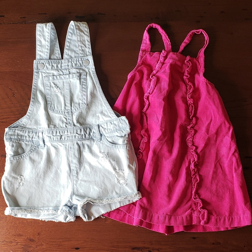 Overalls and Dress bundle